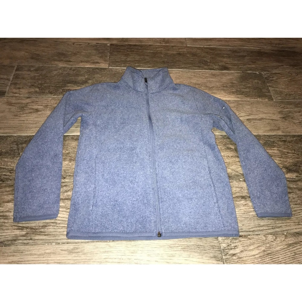 New Amazon‎ Essentials Boys Full-Zip Fleece Jacket Youth Size Medium 8 Blue
